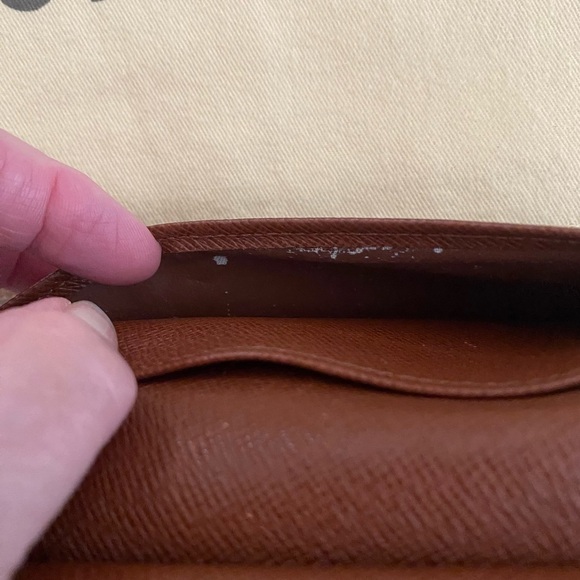 Authentic Louis Vuitton Monogram Kisslock Bifold Wallet w/COA - Picture 6 of 9